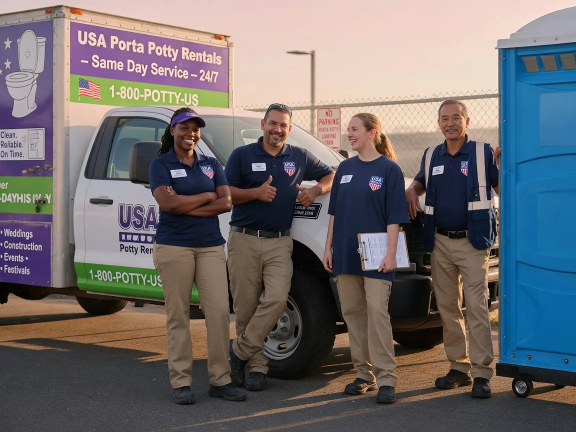 Porta Potty Rental company in Fairfield, WA
